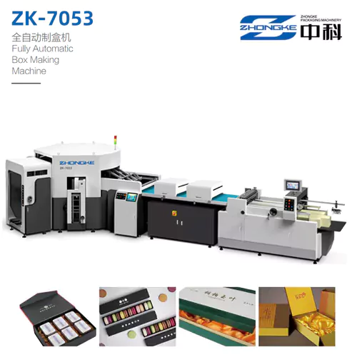 ZK-7053 Fully Automatic Box Making Machine